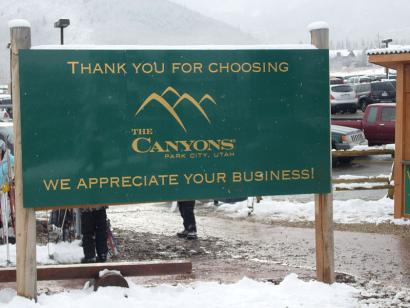 The Canyons - ski resort