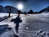 slapacka pres ledovec - photo Vítek Ludvík